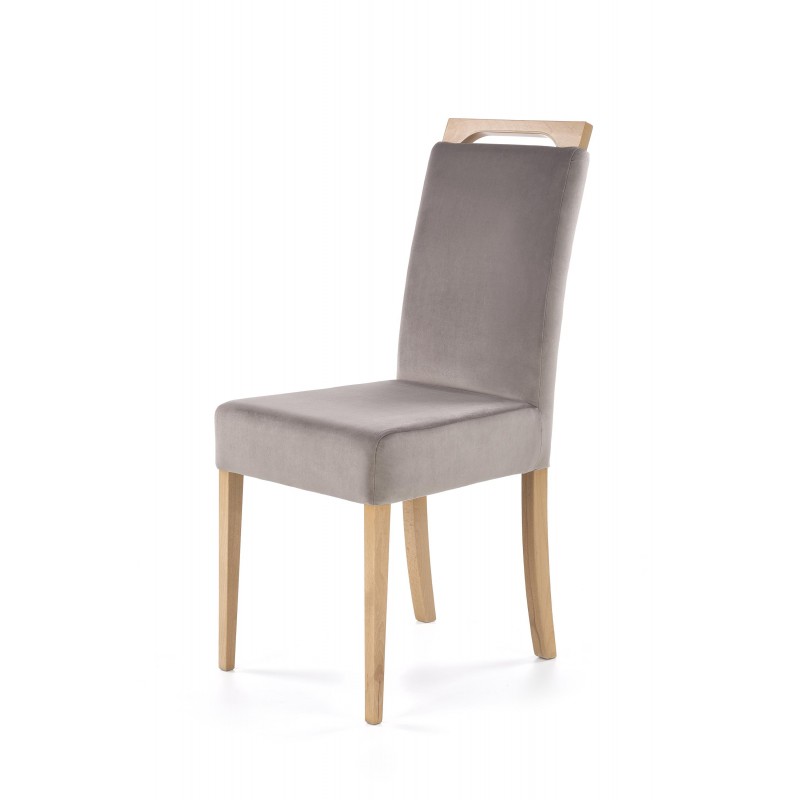 CLARION krzesło dąb miodowy / tap: RIVIERA 91 (1p2szt)