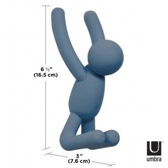 UMBRA haczyk ścienny BUDDY granatowo - zielono - biały