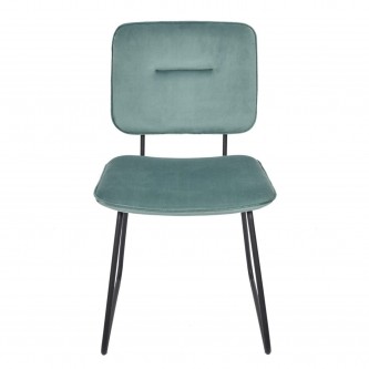 Krzesło Adele VIC szaro-zielone