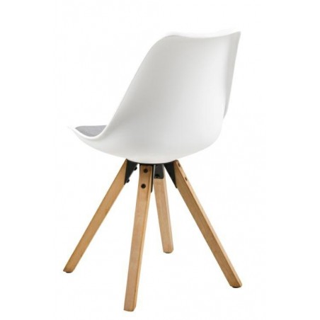 Krzesło Dima białe/dąb