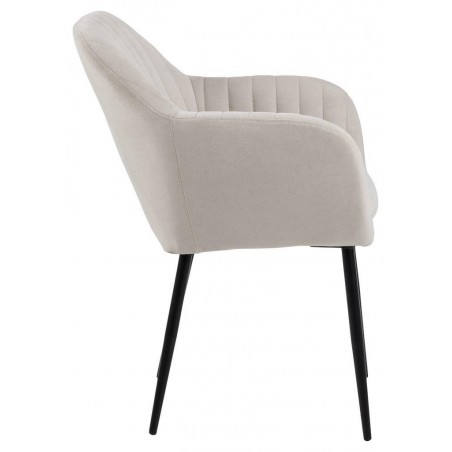 Krzesło Emilia beżowe paski