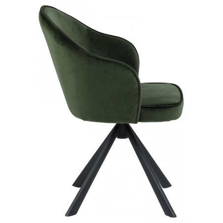 Krzesło Mitzie zielone