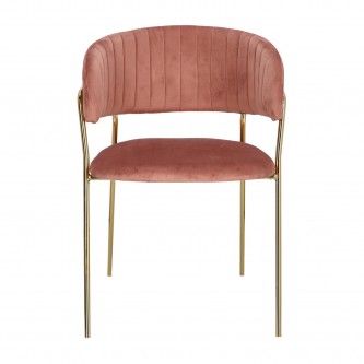 Krzesło Opera różowe