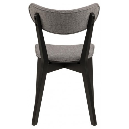 Krzesło Roxby szare/czarne