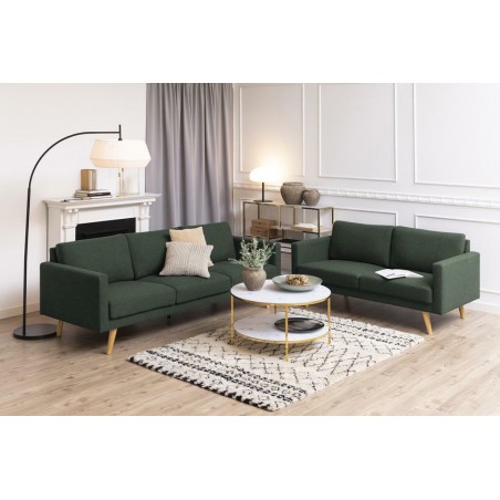 Sofa 2-osobowa Stella zielona