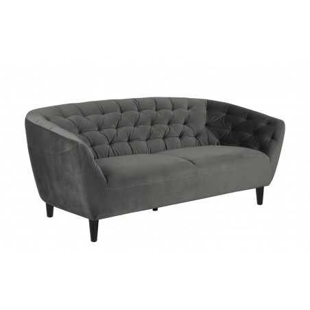 Sofa 3osobowa Ria Velvet dark grey