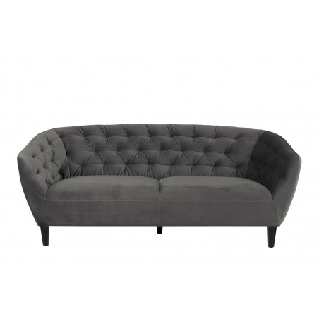 Sofa 3osobowa Ria Velvet dark grey