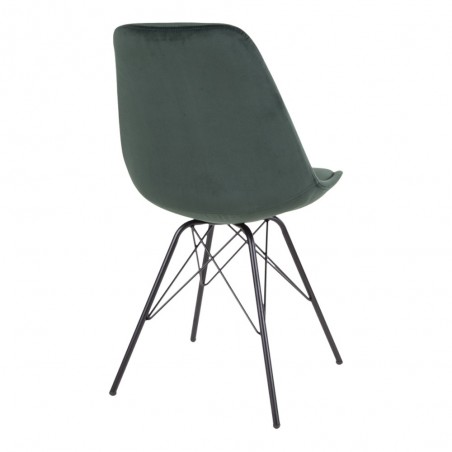 Krzesło Oslo Velvet zielone ciemne