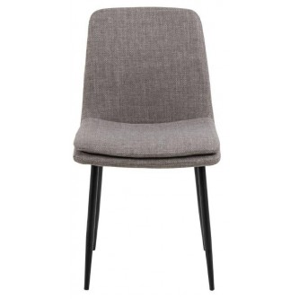 Krzesło Becca szare tkanina Basel 34FR